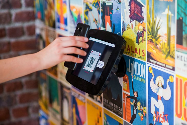 Kiosk QR-Code Scan